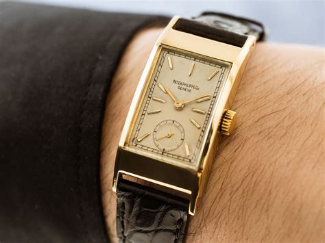 patek philippe rectangular caliber